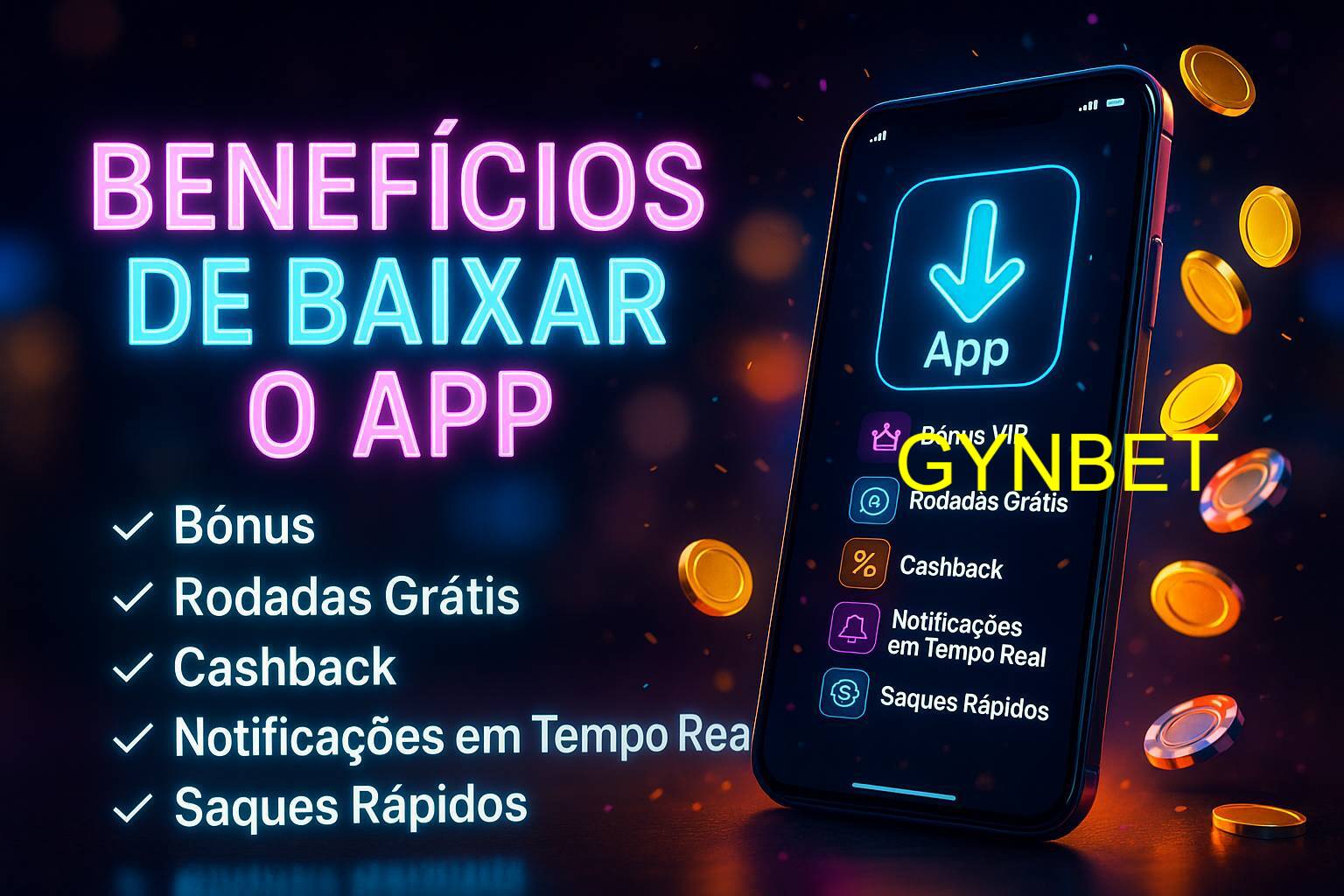 Benefícios do App