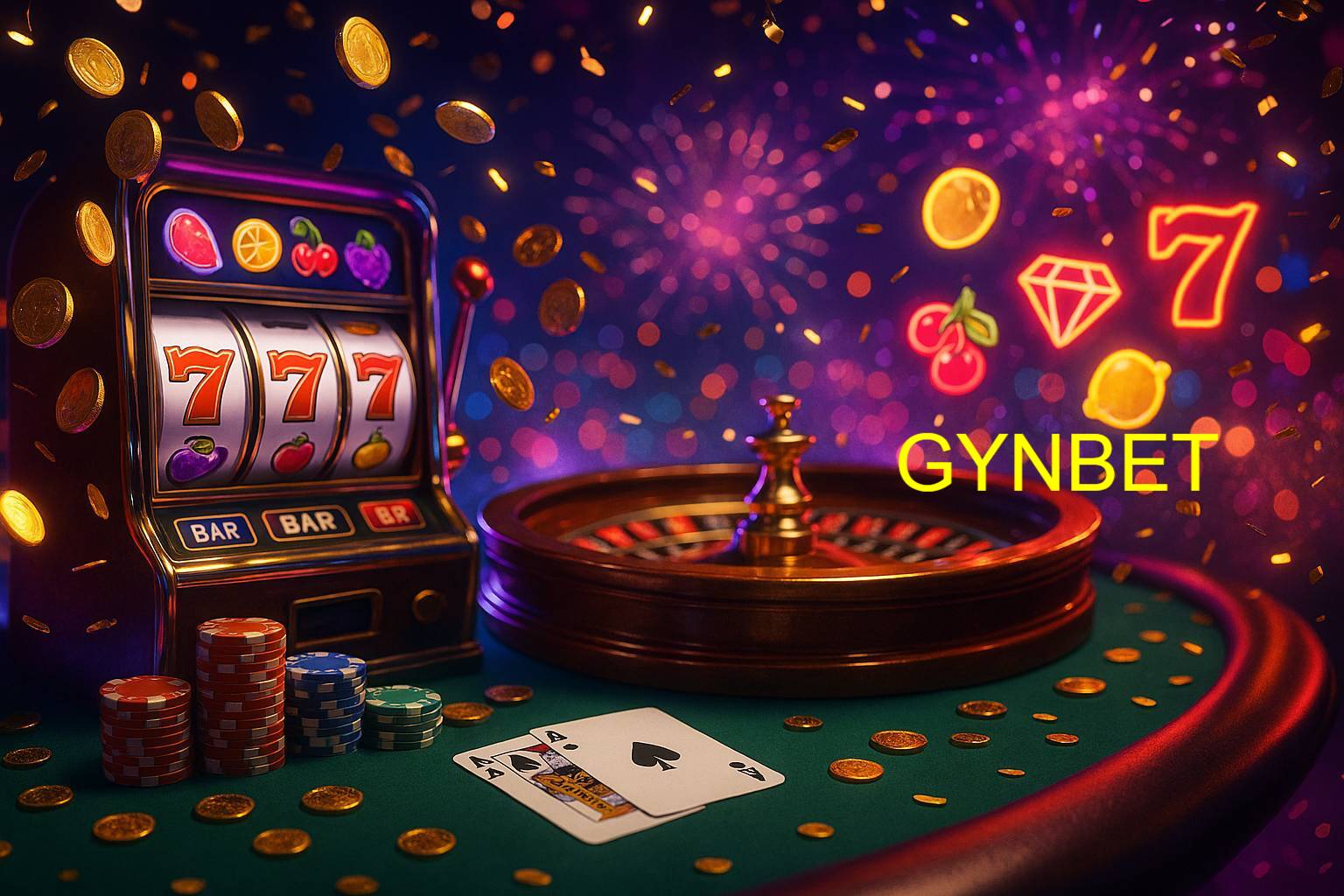 Jogos emocionantes no GYNBET